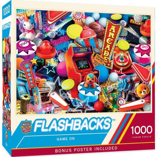 Puzzle MasterPieces Que Empiece El Juego de 1000 Pzs