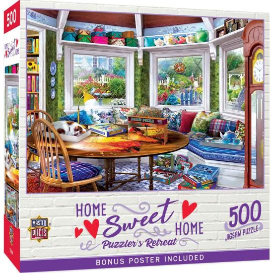 Puzzle MasterPieces Refugio Del Puzzlero de 500 Piezas