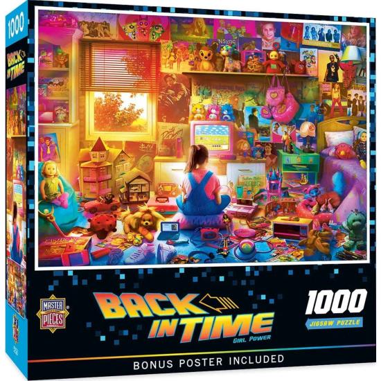 Puzzle MasterPieces Regreso Al Pasado: Poder Femenino 1000 Pzs