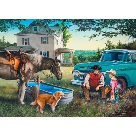 Puzzle MasterPieces Sueños de Cowboy de 1000 Piezas Puzzle MasterPieces Sueños de Cowboy de 1000 Piezas