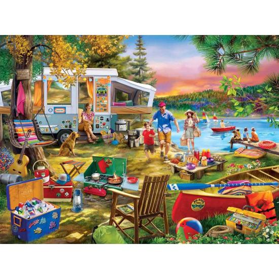 Puzzle MasterPieces Tobogán Acuático Wanderlust XXL de 300 Pieza