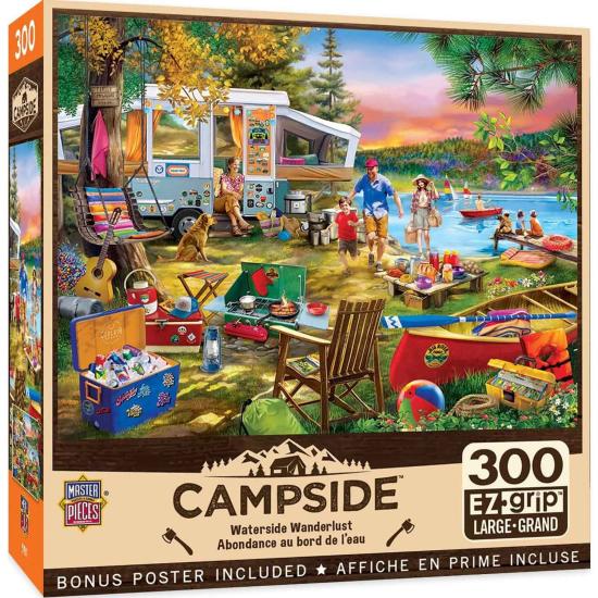 Puzzle MasterPieces Tobogán Acuático Wanderlust XXL de 300 Pieza