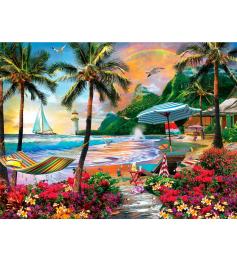 Puzzle MasterPieces Vida en Hawaii de 550 Piezas