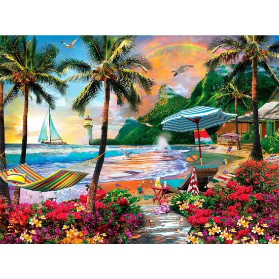 Puzzle MasterPieces Vida en Hawaii de 550 Piezas Puzzle MasterPieces Vida en Hawaii de 550 Piezas