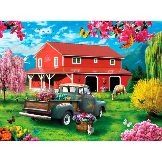 Puzzle MasterPieces Vida en la Granja de 750 Piezas