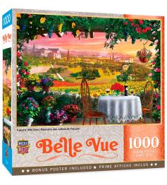 Puzzle MasterPieces Vista de Colinas Toscanas de 1000 Piezas