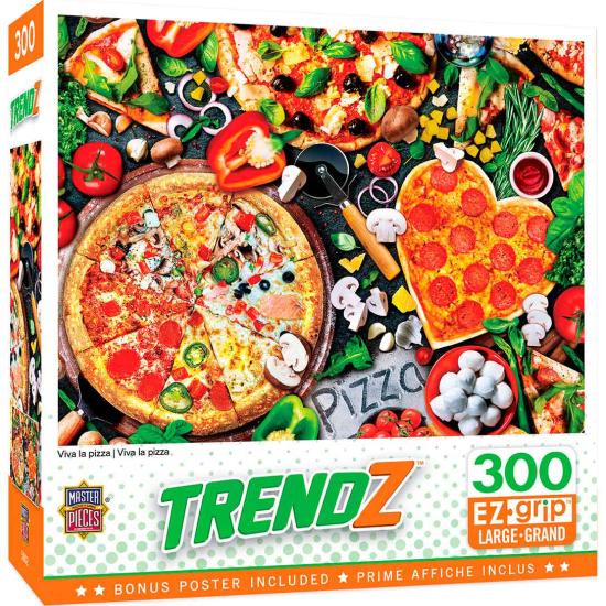 Puzzle MasterPieces Viva La Pizza XXL de 300 Piezas
