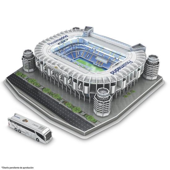 Puzzle Nanostad 3D Santiago Bernabéu Real Madrid Iluminación Le
