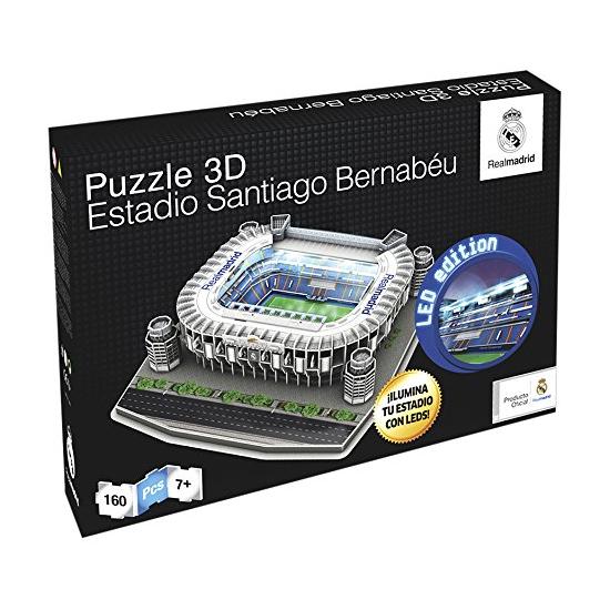 Puzzle Nanostad 3D Santiago Bernabéu Real Madrid Iluminación Le