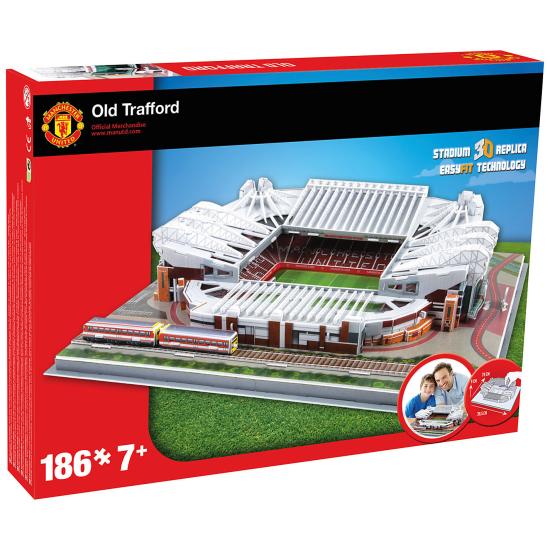Puzzle Nanostad Estadio Old Trafford, Manchester 3D 186 Piezas