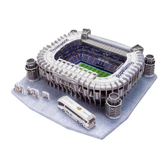Puzzle Nanostad Estadio Santiago Bernabéu Real Madrid CF 3D 160