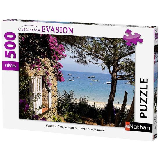 Puzzle Nathan Costa de Campomoro de 500 Piezas