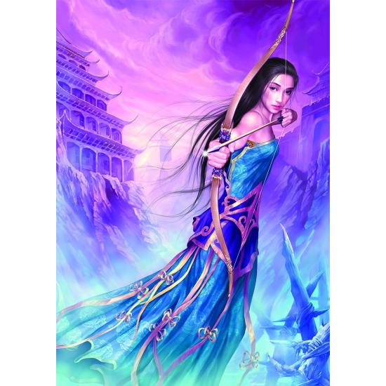 Puzzle Nathan Mujer Arquera de 1500 Piezas