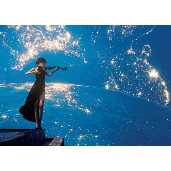 Puzzle Neón Art Puzzle El Último Violín de 1000 Piezas