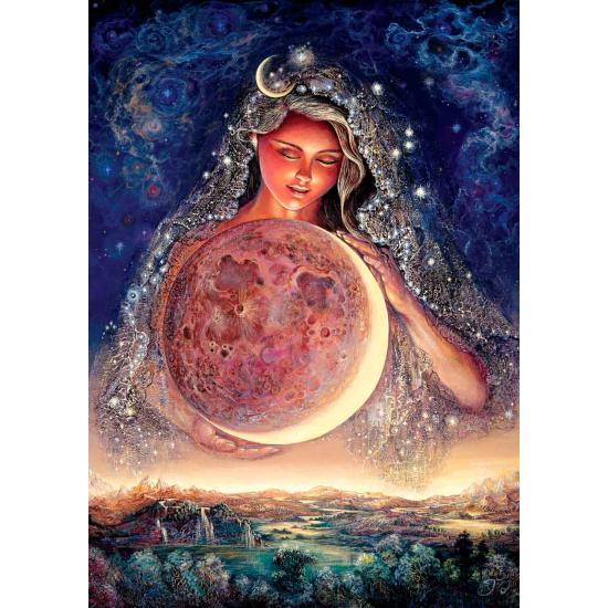 Puzzle Neón Art Puzzle Diosa de la Luna de 1000 Piezas