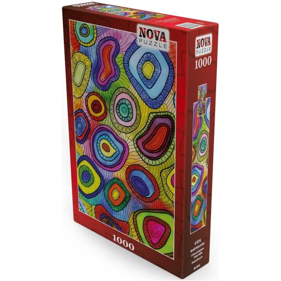Puzzle Nova Burbujas de Colores de 1000 Piezas