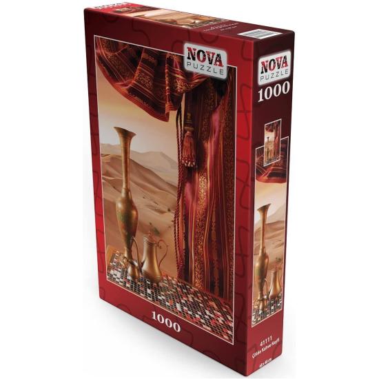 Puzzle Nova Café en el Desierto de 1000 Piezas Puzzle Nova Café en el Desierto de 1000 Piezas