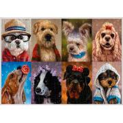 Puzzle Nova Collage de Perros Horizontal de 1000 Piezas