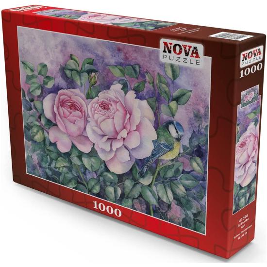 Puzzle Nova Dos Rosas de 1000 Piezas Puzzle Nova Dos Rosas de 1000 Piezas
