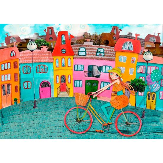 Puzzle Nova En Bicicleta de 1000 Piezas Puzzle Nova En Bicicleta de 1000 Piezas