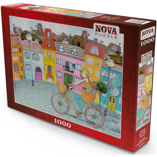 Puzzle Nova En Bicicleta de 1000 Piezas Puzzle Nova En Bicicleta de 1000 Piezas