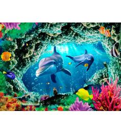 Puzzle Nova Entre Arrecifes de Coral de 1000 Piezas