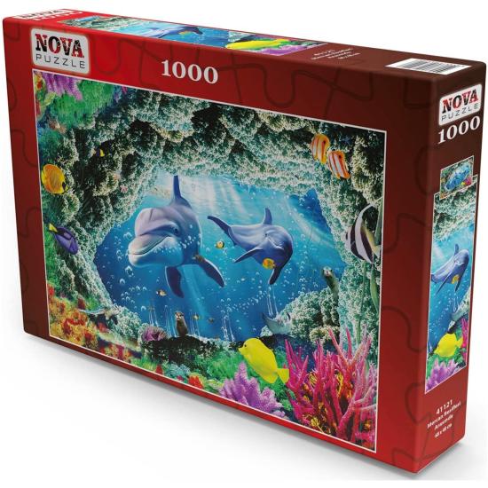 Puzzle Nova Entre Arrecifes de Coral de 1000 Piezas Puzzle Nova Entre Arrecifes de Coral de 1000 Piezas
