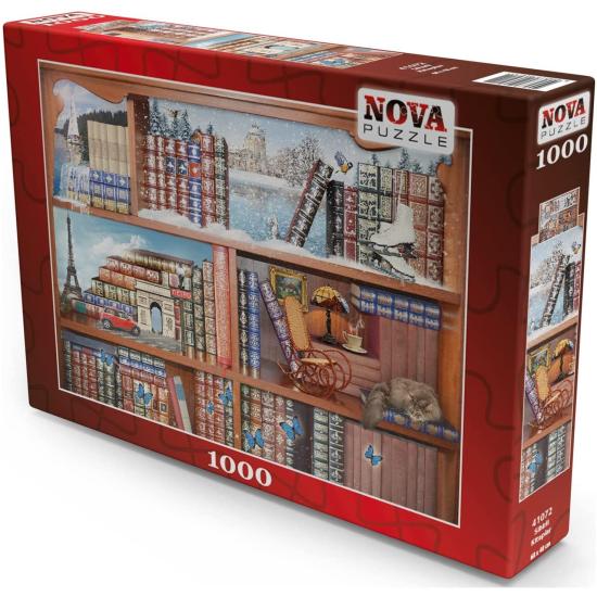 Puzzle Nova Libros Mágicos de 1000 Piezas Puzzle Nova Libros Mágicos de 1000 Piezas