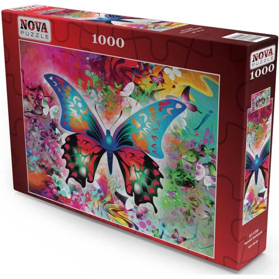 Puzzle Nova Mariposa de 1000 Piezas Puzzle Nova Mariposa de 1000 Piezas