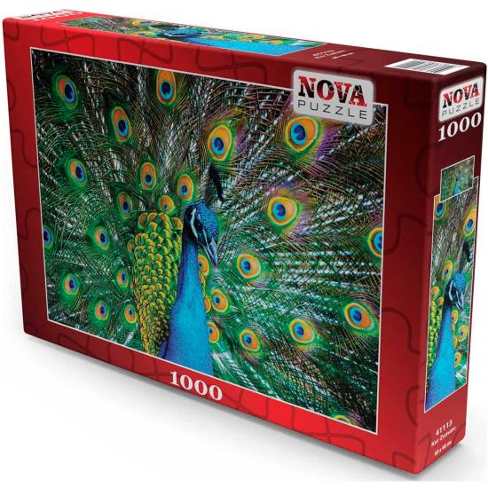 Puzzle Nova Pavo Real de 1000 Piezas Puzzle Nova Pavo Real de 1000 Piezas