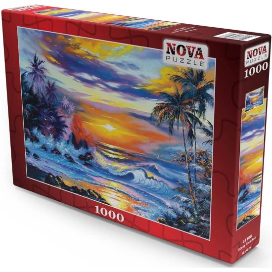 Puzzle Nova Puesta de Sol de 1000 Piezas Puzzle Nova Puesta de Sol de 1000 Piezas