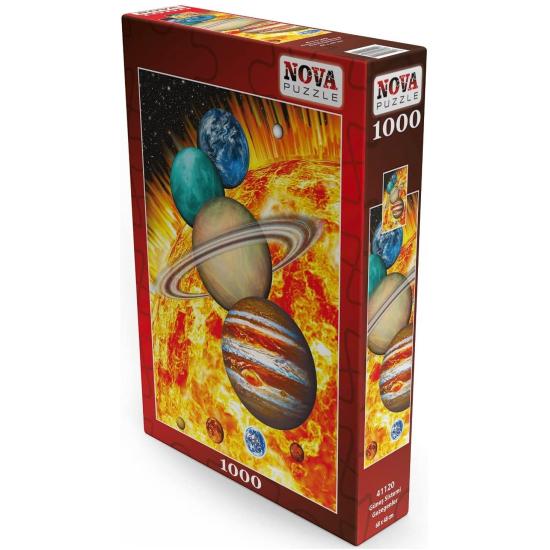 Puzzle Nova Sistema Solar Vertical de 1000 Piezas