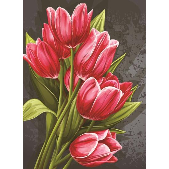 Comprar Puzzle Nova Tulipanes Rojos de 1000 Piezas - Nova-41153