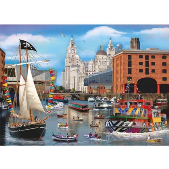 Puzzle Otter House El Muelle de 1000 Piezas