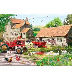 Puzzle Otter House En La Granja de 1000 Piezas