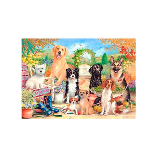 Puzzle Otter House Esperando su Paseo de 500 Piezas