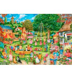 Puzzle Otter House Feria Campestre de 1000 Piezas