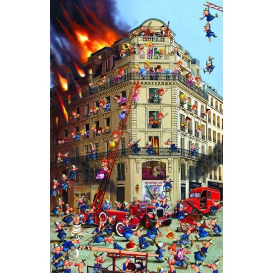 Puzzle Piatnik Bomberos de 1000 Piezas