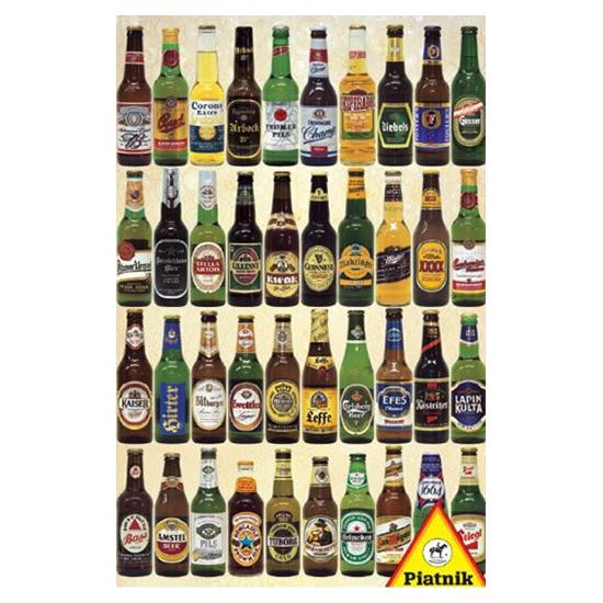 Puzzle Piatnik Cervezas del Mundo de 1000 Piezas