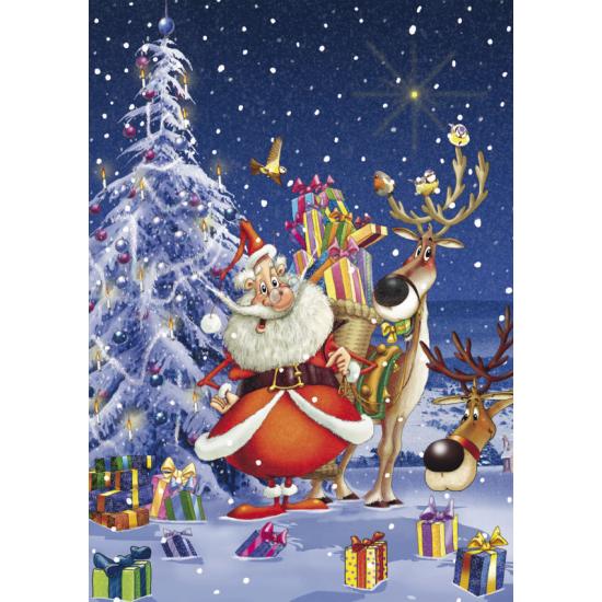 Puzzle Piatnik Happy Santa de 1000 Piezas