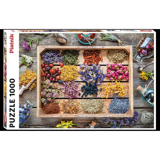 Puzzle Piatnik Hierbas Curativas de 1000 Piezas Puzzle Piatnik Hierbas Curativas de 1000 Piezas