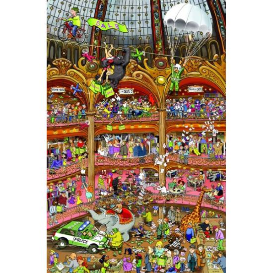 Puzzle Piatnik Locura en las Rebajas de 1000 Piezas Puzzle Piatnik Locura en las Rebajas de 1000 Piezas