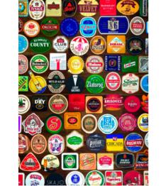 Puzzle Piatnik Posavasos de Cervezas de 1000 Piezas