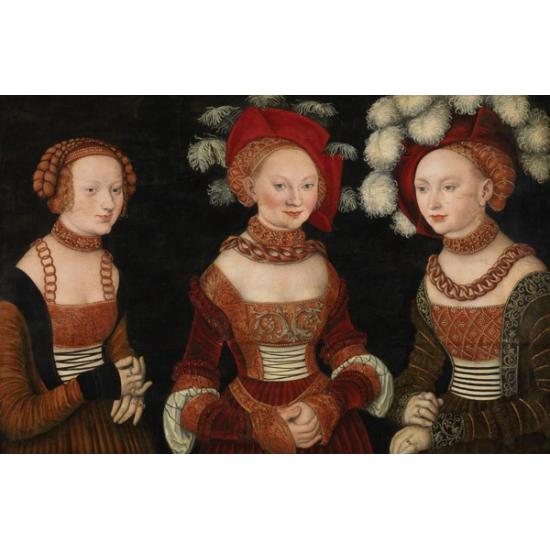 Puzzle Piatnik Princesas Sibila, Emilia y Sidonia de 1000 Pieza Puzzle Piatnik Princesas Sibila, Emilia y Sidonia de 1000 Pieza