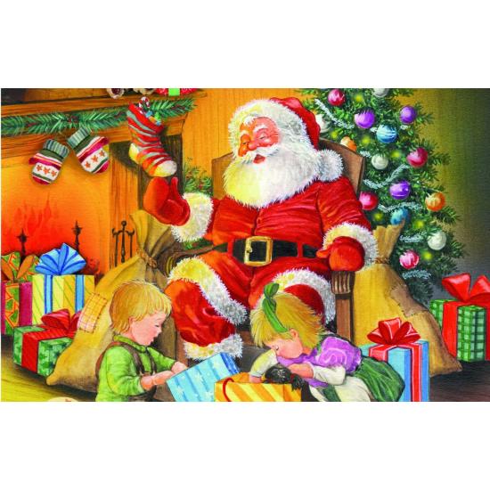 Puzzle Piatnik Reparto de Regalos de Navidad de 1000 Piezas