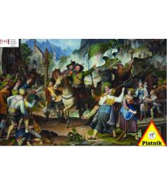 Puzzle Piatnik Tormenta en Tirol de 1000 Piezas