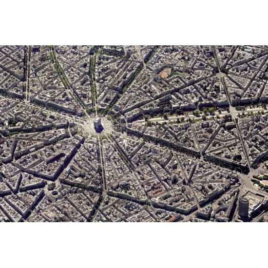 Puzzle Piatnik Vista Aérea de París de 1000 Piezas