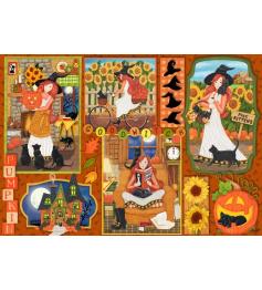 Puzzle Pieces and Peace Amigos De Halloween de 1000 Piezas