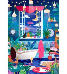 Puzzle Pieces and Peace Burbujas Y Estrellas 1000 Piezas