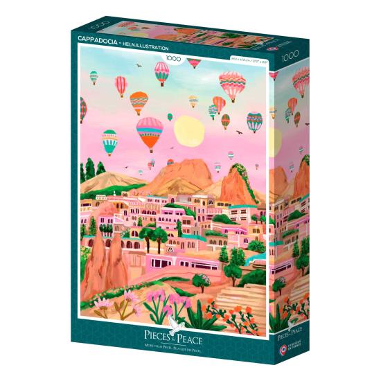 Puzzle Pieces and Peace Capadocia de 1000 Pzs Puzzle Pieces and Peace Capadocia de 1000 Pzs